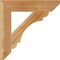 Ekena Millwork Olympic Slat Rough Sawn Bracket, Western Red Cedar, 4"W x 22"D x 22"H BKT04X22X22OLY06RWR - alternate 4